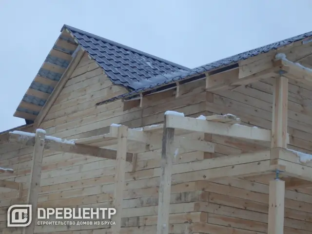 Строительство дома из бруса, размером 9х9 Раменский район д.Ширяево, фото 23 из 26