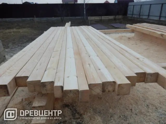 Строительство дома из бруса, размером 9х9 Раменский район д.Ширяево, фото 11 из 26