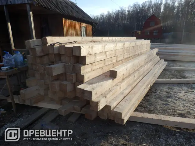 Строительство дома из бруса, размером 9х9 Раменский район д.Ширяево, фото 10 из 26