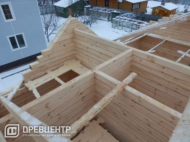 Строительство дома из бруса, размером 9х9 Раменский район д.Ширяево, фото 17 из 26