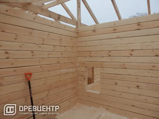 Строительство дома из бруса, размером 9х9 Раменский район д.Ширяево, фото 20 из 26