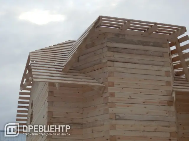 Строительство дома из бруса, размером 7х9 Раменский район д.Юрово, фото 24 из 27