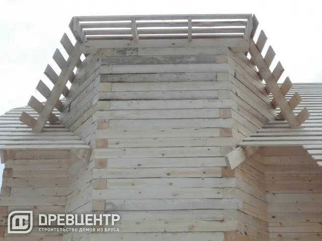 Строительство дома из бруса, размером 7х9 Раменский район д.Юрово, фото 23 из 27