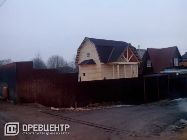 Строительство дома из бруса 6х8, Раменский район, д.Сельвачево, фото 20 из 20