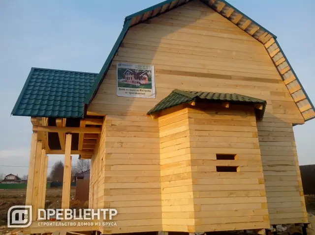 Строительство дома из бруса 6х8, Солнечногорский район, д.Тимоново, фото 27 из 27