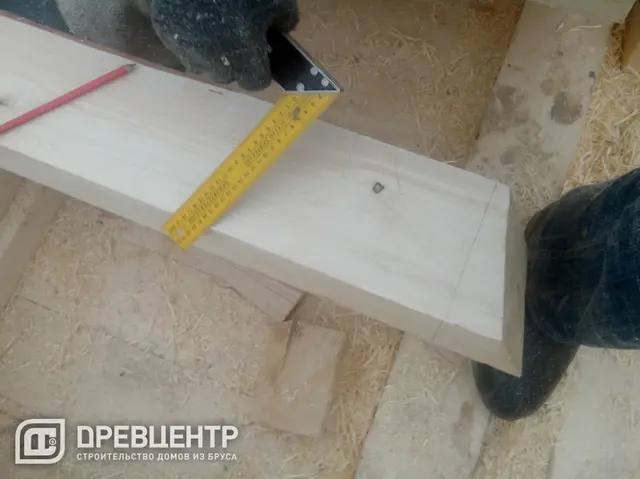 Строительство дома из бруса 6х8, Солнечногорский район, д.Тимоново, фото 10 из 27