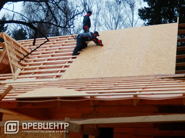 Дом из бруса 7х9 по проекту ДБ 37 с дополнением Солнечногорский район, д.Ложки, фото 26 из 66