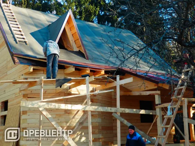 Дом из бруса 7х9 по проекту ДБ 37 с дополнением Солнечногорский район, д.Ложки, фото 52 из 66