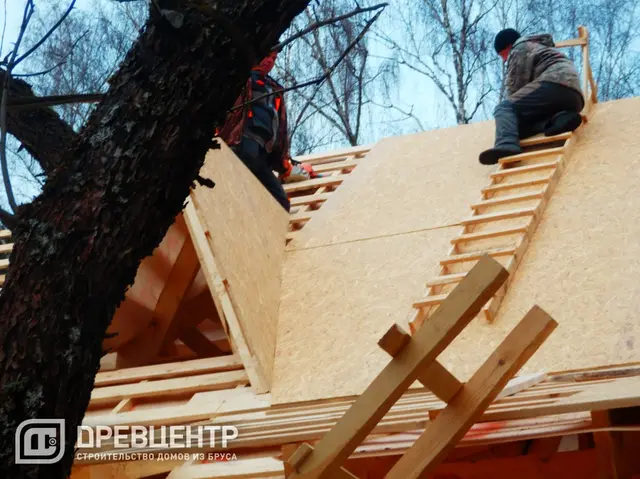 Дом из бруса 7х9 по проекту ДБ 37 с дополнением Солнечногорский район, д.Ложки, фото 31 из 66