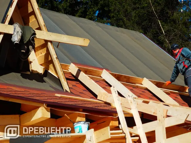 Дом из бруса 7х9 по проекту ДБ 37 с дополнением Солнечногорский район, д.Ложки, фото 56 из 66