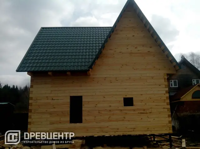 Строительство дома из бруса по проекту ДБ 9 Солнечногорский район, Смирновка 3, фото 25 из 25
