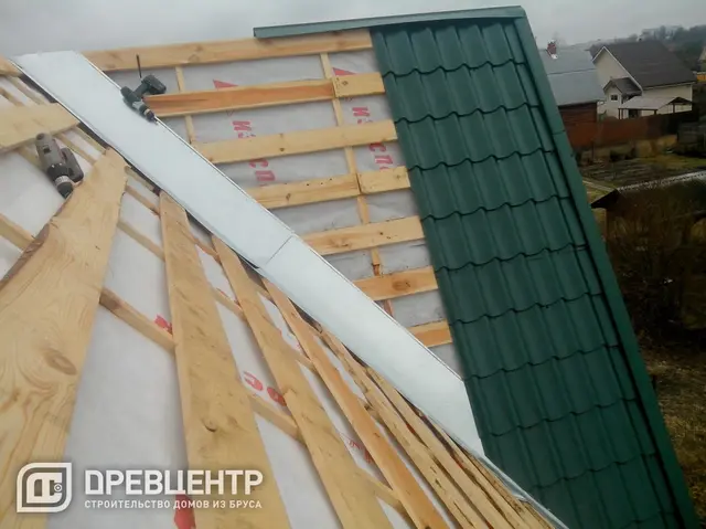 Строительство дома из бруса по проекту ДБ 9 Солнечногорский район, Смирновка 3, фото 19 из 25