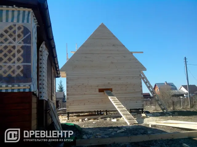 Строительство дома из бруса по проекту ДБ 9 Солнечногорский район, Смирновка 3, фото 15 из 25