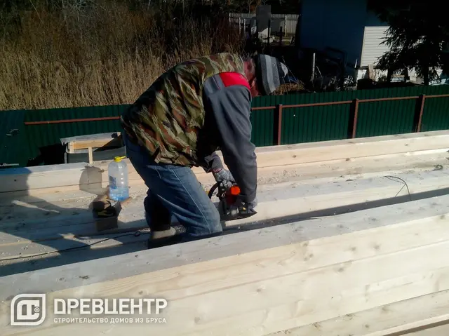 Строительство дома из бруса по проекту ДБ 9 Солнечногорский район, Смирновка 3, фото 11 из 25