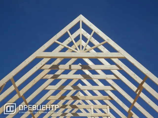 Строительство дома из бруса 7х9 по эскизу заказчика., фото 16 из 29