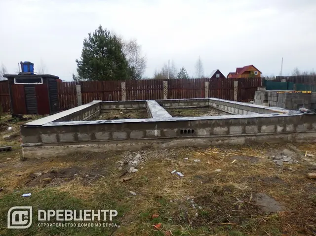 Строительство дома из бруса 7х9 по эскизу заказчика., фото 8 из 29
