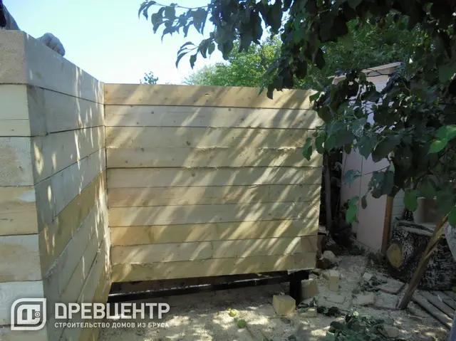 Строительство дома из бруса 6х8, фото 20 из 29