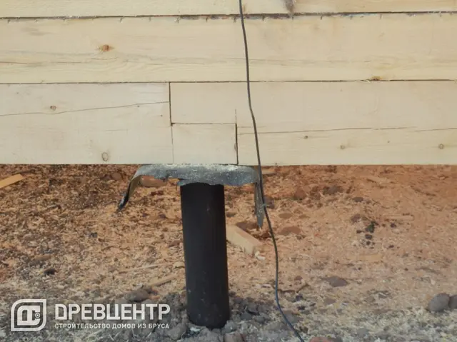 Строительство дома из бруса по проекту ДБ17, фото 14 из 24