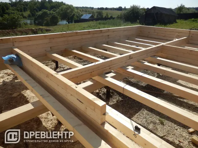 Строительство дома из бруса по проекту ДБ17, фото 9 из 24