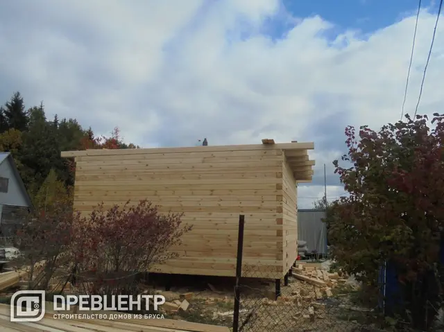 Строительство дома из бруса по проекту ДБ 60, фото 13 из 24