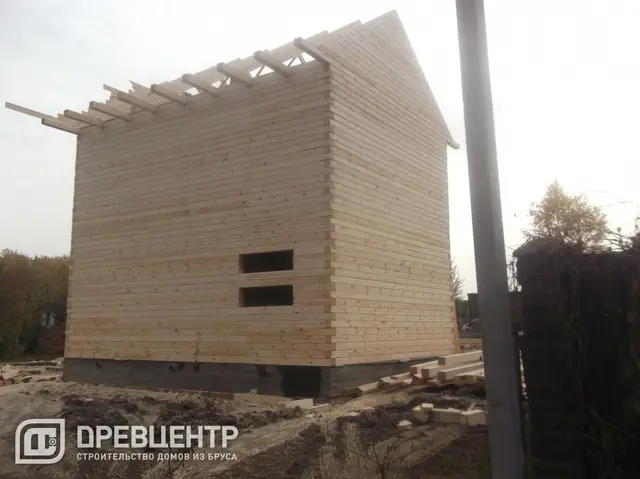 Строительство дома из бруса по проекту ДБ54, фото 8 из 9