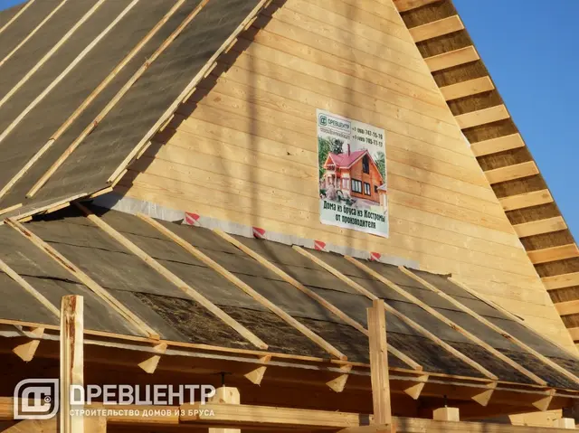 Строительство дома из бруса по проекту ДБ37, фото 16 из 22