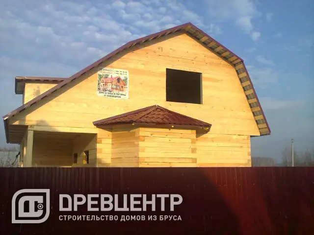 Строительство дома из бруса по проекту ДБ42, фото 11 из 11