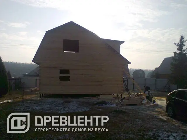 Строительство дома из бруса по проекту ДБ42, фото 8 из 11