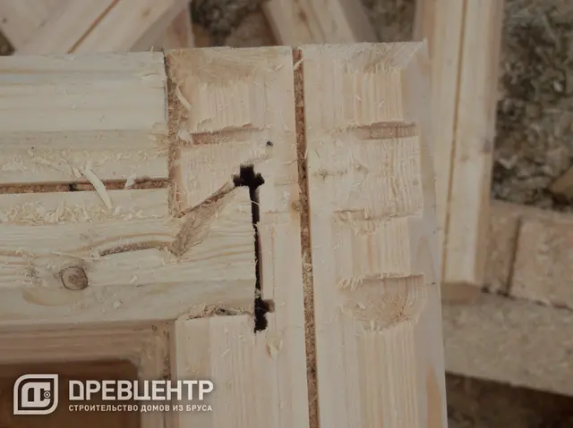 Строительство дома из бруса 6х11, фото 10 из 25