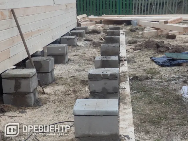 Строительство дома из бруса 6х11, фото 17 из 25