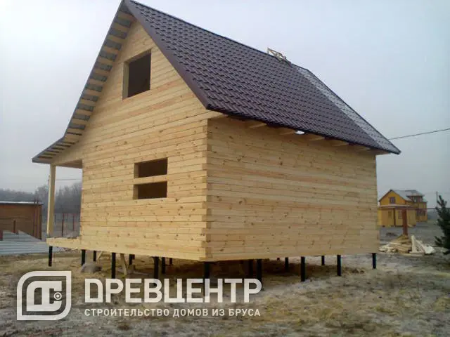 Строительство дома из профилированного бруса, фото 11 из 11