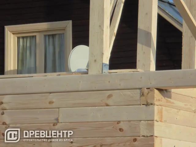 Строительство прируба из бруса, фото 14 из 21