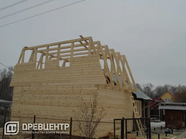 Строительство прируба из бруса, фото 15 из 21