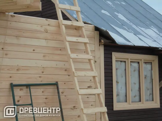Строительство прируба из бруса, фото 10 из 21