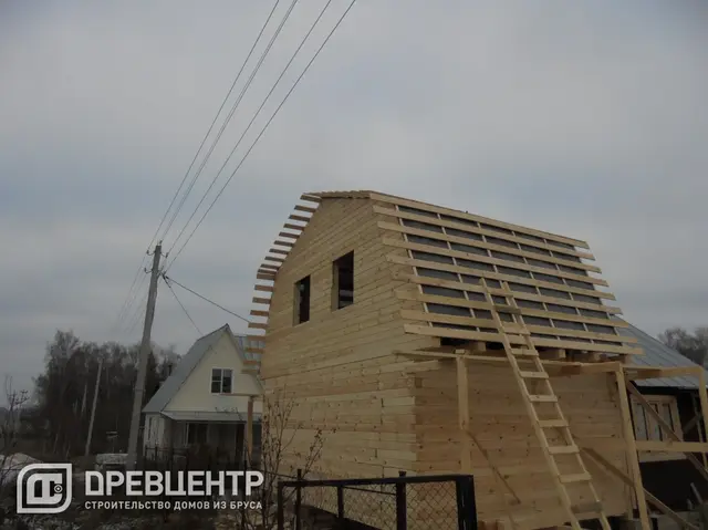 Строительство прируба из бруса, фото 18 из 21