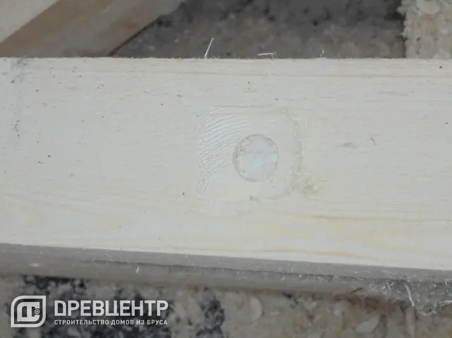 Строительство дома из бруса по проекту ДБ37, фото 7 из 22