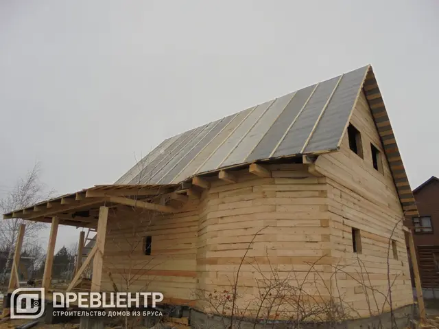 Строительство дома из бруса по проекту ДБ37, фото 22 из 22