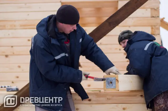 Строительство дома из бруса 6х6, фото 35 из 38