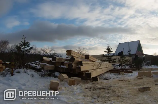 Строительство дома из бруса 6х6, фото 31 из 38