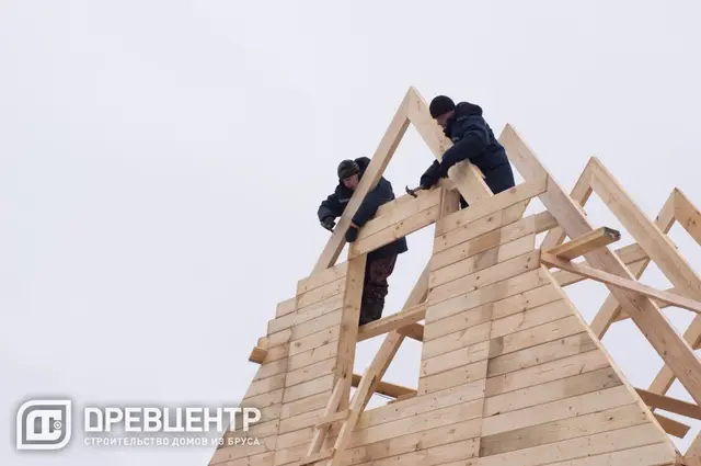 Строительство дома из бруса 6х6, фото 38 из 38