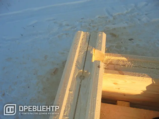 Строительство дома из бруса по проекту ДБ68, фото 12 из 34