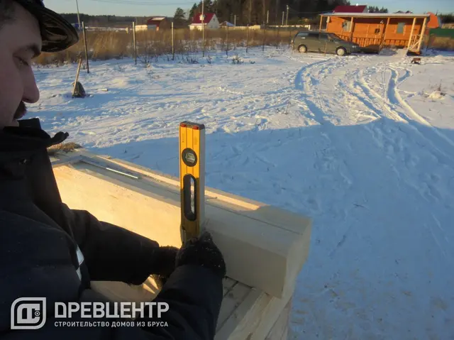 Строительство дома из бруса по проекту ДБ68, фото 8 из 34