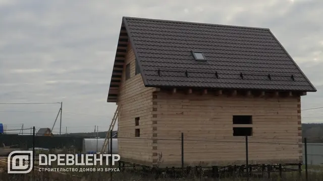 Строительство дома из бруса по проекту ДБ68, фото 34 из 34