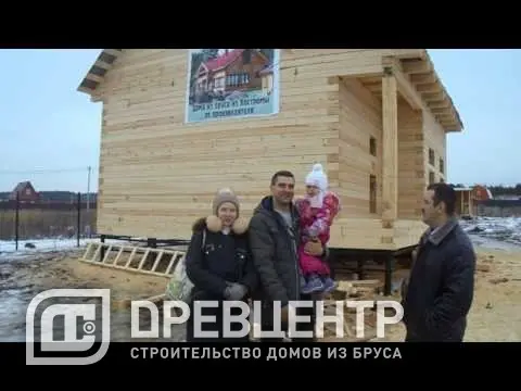 Строительство дома из бруса по проекту ДБ68, фото 30 из 34