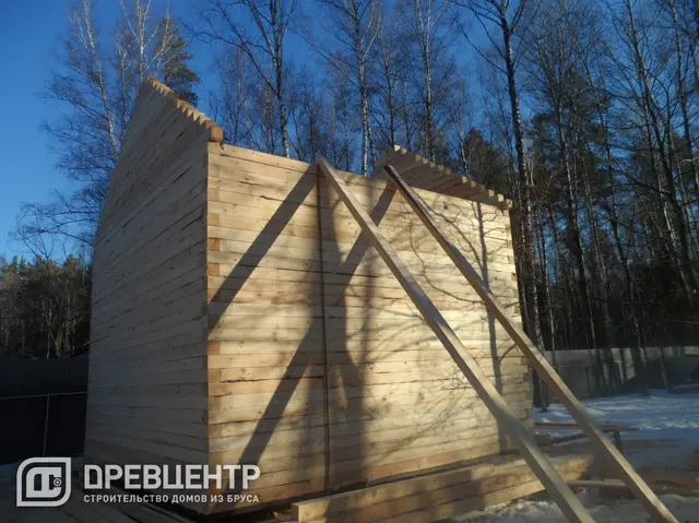 Строительство дома из бруса по проекту ДБ61, фото 9 из 15