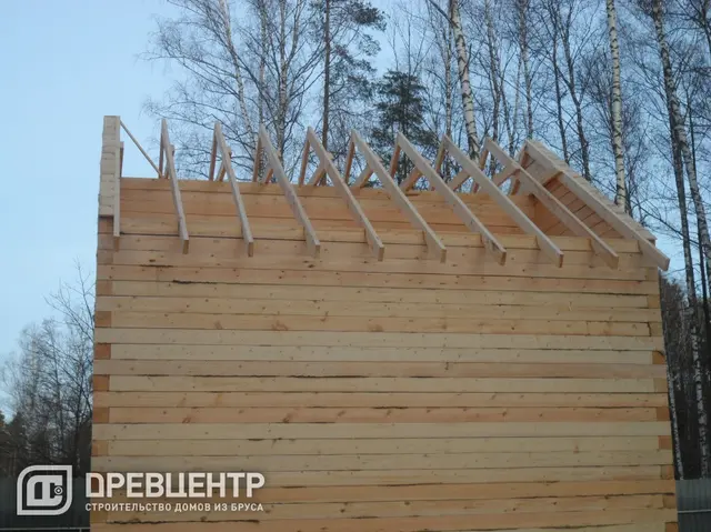 Строительство дома из бруса по проекту ДБ61, фото 10 из 15