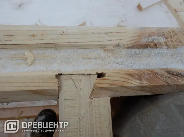 Строительство дома из профилированного бруса по проекту ДБ 32, фото 10 из 23