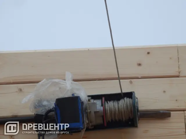 Строительство дома из профилированного бруса по проекту ДБ 32, фото 12 из 23