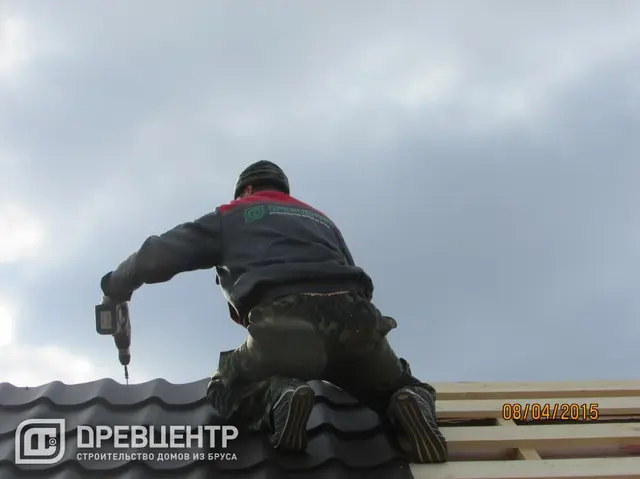 Строительство дома из профилированного бруса 145х145 мм по проекту ДБ 59 в Можайском районе, фото 22 из 32