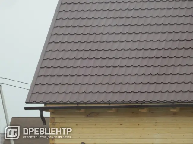 Строительство дома из бруса по проекту ДБ10 в Можайском районе., фото 23 из 26